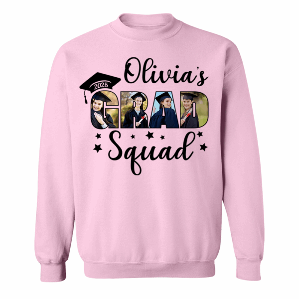Personalized Grad Squad T-Shirt, Graduation Shirts, Matching Family Graduation Shirts, Graduation Mom, Graduation 2024 Grad Squad K1702 - Image 12