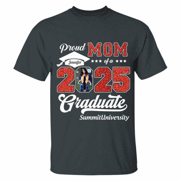 Personalized Graduation 2025 Shirts, Proud Family Graduate 2025, Graduate Pictureand Photo Class Of 2025 - YN2103 - Image 8