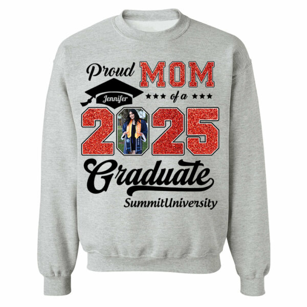 Personalized Graduation 2025 Shirts, Proud Family Graduate 2025, Graduate Pictureand Photo Class Of 2025 - YN2103 - Image 10