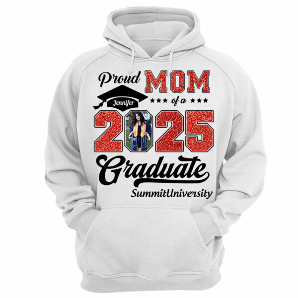 Personalized Graduation 2025 Shirts, Proud Family Graduate 2025, Graduate Pictureand Photo Class Of 2025 - YN2103 - Image 12