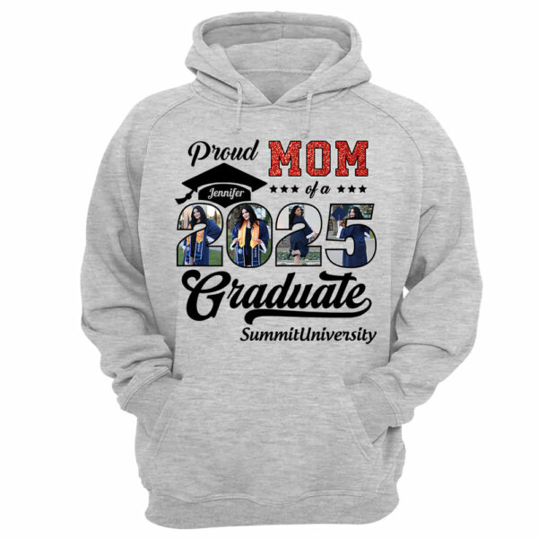 Personalized Graduation 2025 Shirts, Proud Mom Graduate 2025 Shirt, Graduation For Gift - YN2103 - Image 10