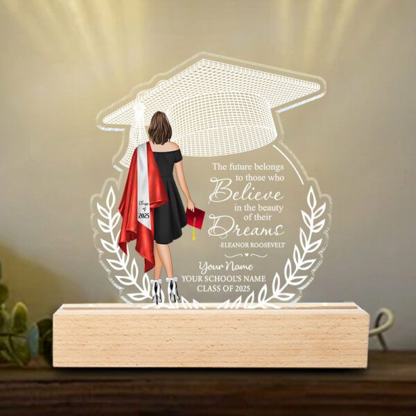 Personalized Graduation Gift for Her Personalized Graduation Keepsake Print Personalized Gift High School College Grad Gift - Image 2