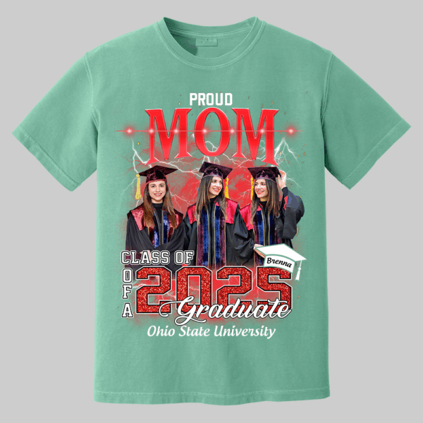 Personalized Graduation Shirts Custom Graduation Shirt Class Of 2025 Family Gifts For Family Member Graduation Shirt Proud Family Shirt - Image 5
