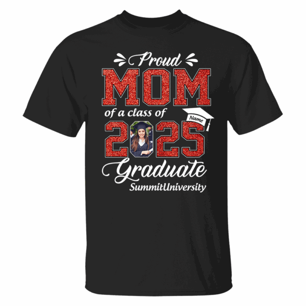 Personalized Graduation Shirts Custom Graduation Shirt Class of 2025 Family Gifts For Family Member Graduation Shirt Proud Family Shirt K1702 - Image 2