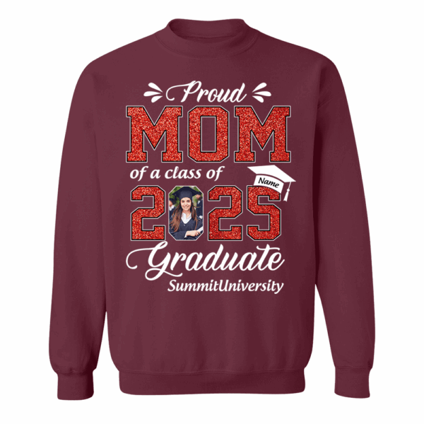 Personalized Graduation Shirts Custom Graduation Shirt Class of 2025 Family Gifts For Family Member Graduation Shirt Proud Family Shirt K1702 - Image 8