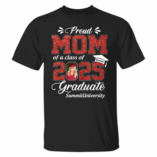 Personalized Graduation Shirts Custom Graduation Shirt Class of 2025 Family Gifts For Family Member Graduation Shirt Proud Family Shirt K1702 - Image 2