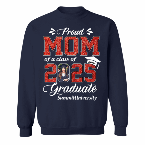 Personalized Graduation Shirts Custom Graduation Shirt Class of 2025 Family Gifts For Family Member Graduation Shirt Proud Family Shirt K1702 - Image 9