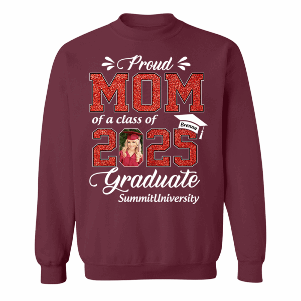 Personalized Graduation Shirts Custom Graduation Shirt Class of 2025 Family Gifts For Family Member Graduation Shirt Proud Family Shirt K1702 - Image 12