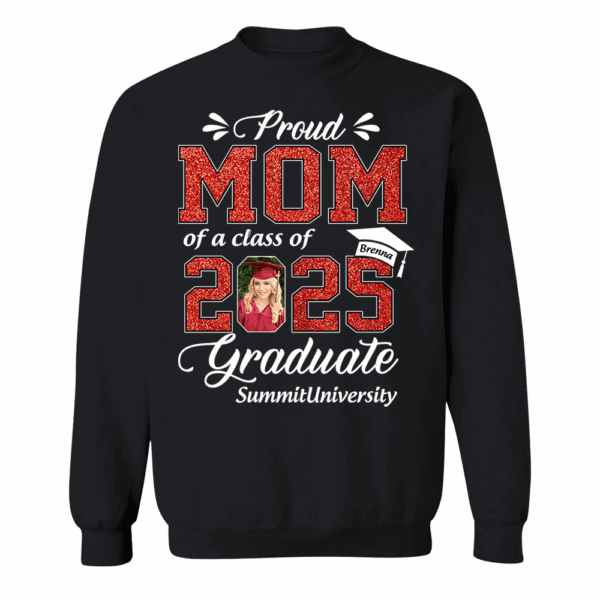 Personalized Graduation Shirts Custom Graduation Shirt Class of 2025 Family Gifts For Family Member Graduation Shirt Proud Family Shirt K1702 - Image 10