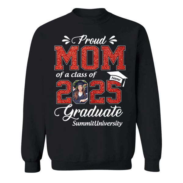 Personalized Graduation Shirts Custom Graduation Shirt Class of 2025 Family Gifts For Family Member Graduation Shirt Proud Family Shirt K1702 - Image 6