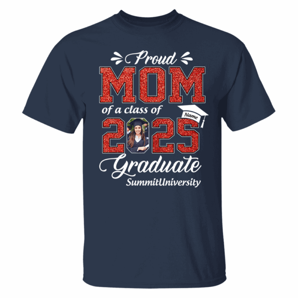 Personalized Graduation Shirts Custom Graduation Shirt Class of 2025 Family Gifts For Family Member Graduation Shirt Proud Family Shirt K1702 - Image 5