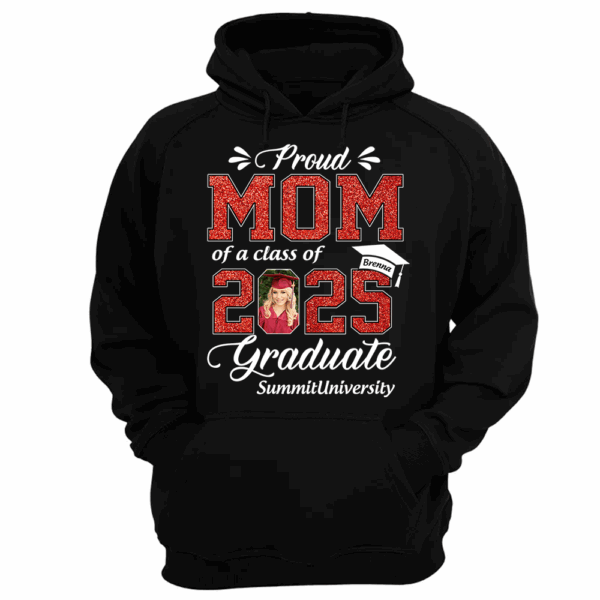 Personalized Graduation Shirts Custom Graduation Shirt Class of 2025 Family Gifts For Family Member Graduation Shirt Proud Family Shirt K1702 - Image 6