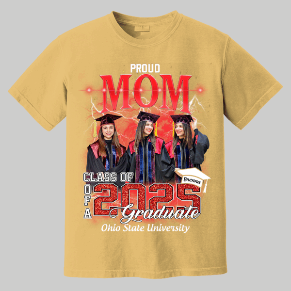Personalized Graduation Shirts Custom Graduation Shirt Class Of 2025 Family Gifts For Family Member Graduation Shirt Proud Family Shirt - Image 7