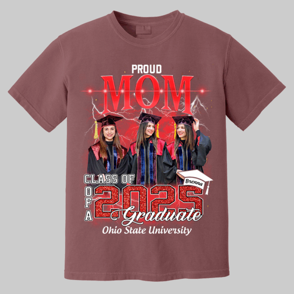 Personalized Graduation Shirts Custom Graduation Shirt Class Of 2025 Family Gifts For Family Member Graduation Shirt Proud Family Shirt - Image 10
