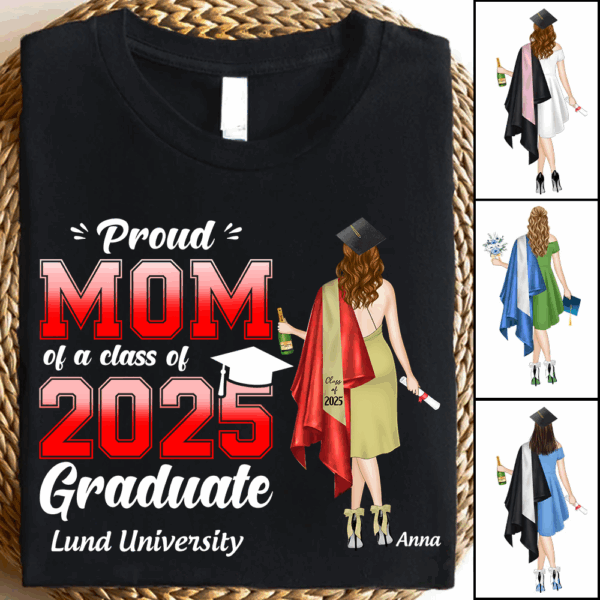 Personalized Graduation Shirts, Custom Photo For Family Member