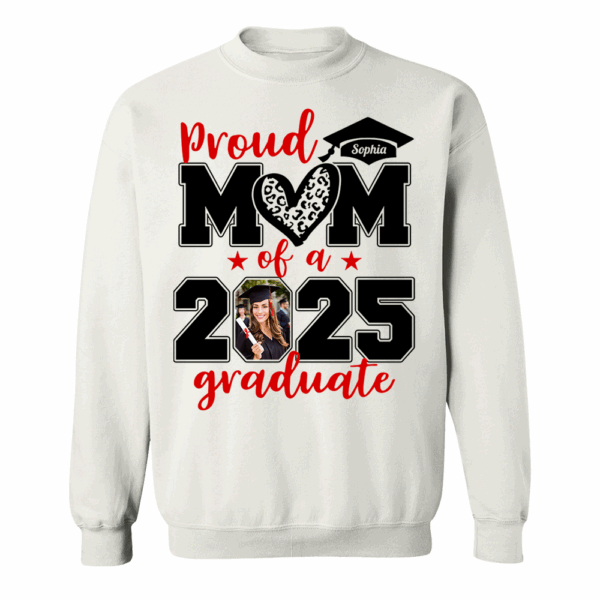 Personalized Graduation Shirts, Custom Photo For Mom Dad - Image 6