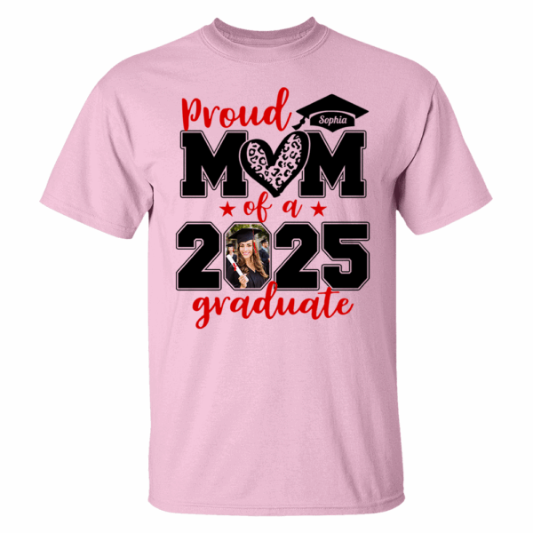 Personalized Graduation Shirts, Custom Photo For Mom Dad - Image 4