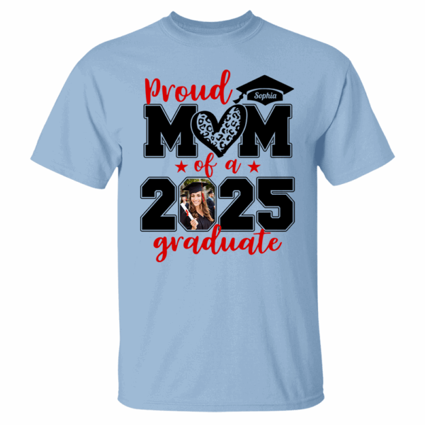 Personalized Graduation Shirts, Custom Photo For Mom Dad - Image 5
