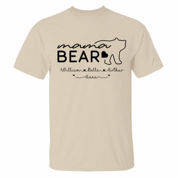 Personalized Grandma Bear Shirts - Custom Grandma With Grandkids Name - Mother's Day Gift - Image 2