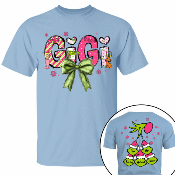 Personalized Grandma Coquette Sweatshirt, Custom Nana Mimi Gigi Shirt NA04 - Image 9