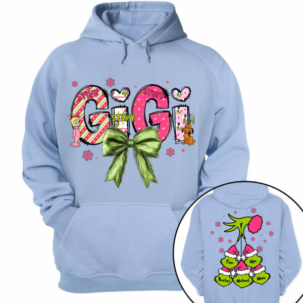 Personalized Grandma Coquette Sweatshirt, Custom Nana Mimi Gigi Shirt NA04 - Image 13