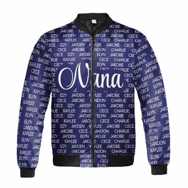 Personalized Grandma Nana 3D Shirt Nana With Grandkids Name 3D All Over Print Shirt Hoodie Zip Hoodie - Image 4
