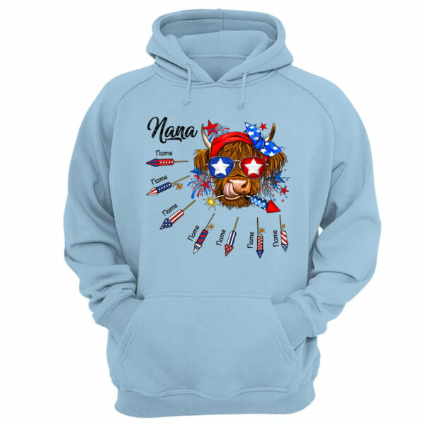Personalized Grandma Patriotic With Firecrackers, Cute 4Th Of July Shirt For Grandma Vr2 - Image 12