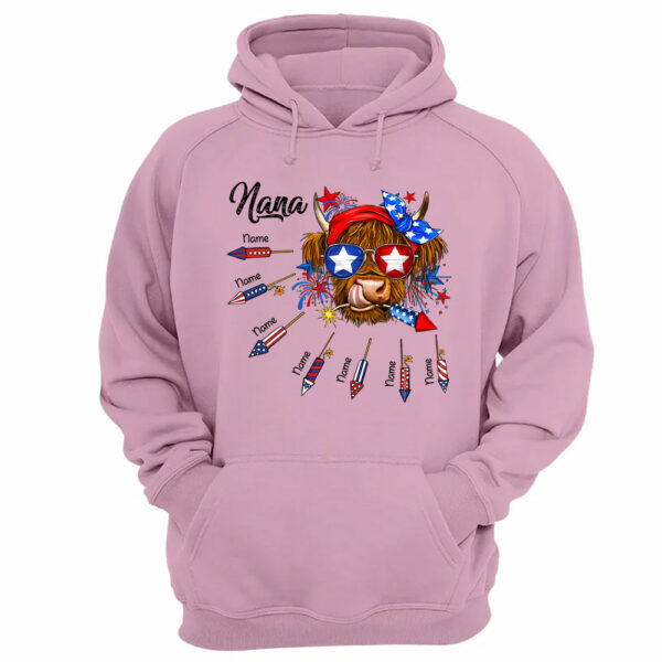 Personalized Grandma Patriotic With Firecrackers, Cute 4Th Of July Shirt For Grandma Vr2 - Image 13