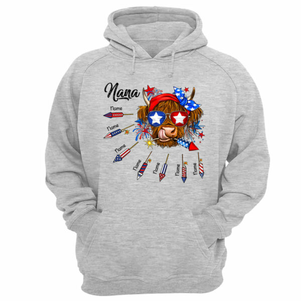Personalized Grandma Patriotic With Firecrackers, Cute 4Th Of July Shirt For Grandma Vr2 - Image 11