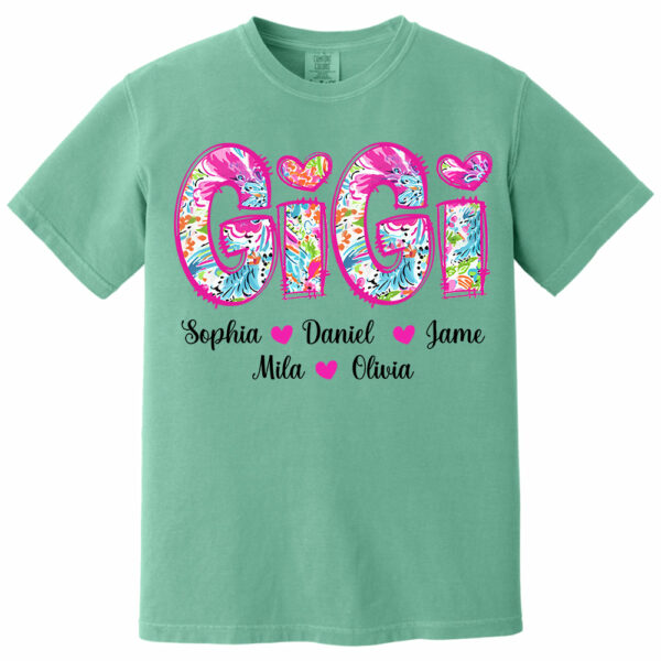 Personalized Grandma Shirt, Custom Nickname and Kid, Gift For Mother's Day T1807 - Image 15