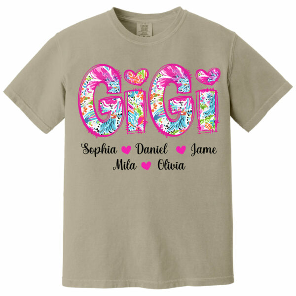 Personalized Grandma Shirt, Custom Nickname and Kid, Gift For Mother's Day T1807 - Image 14