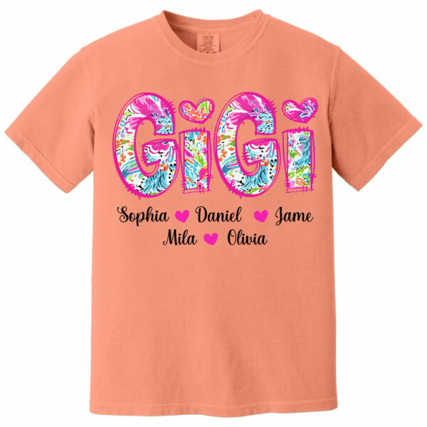 Personalized Grandma Shirt, Custom Nickname and Kid, Gift For Mother's Day T1807 - Image 16