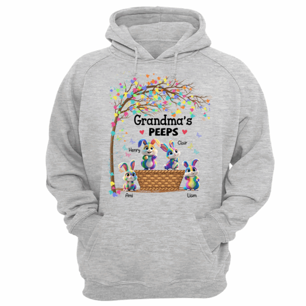 Personalized Grandma's Peeps Easter Day Shirt - Image 13