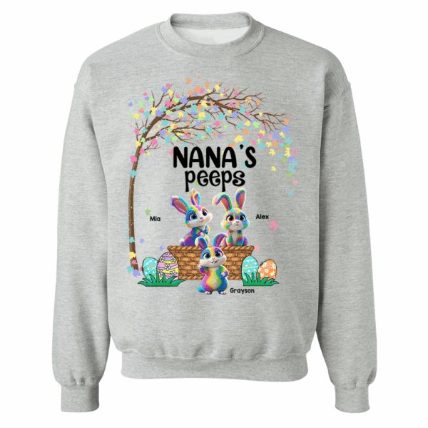 Personalized Grandma's Peeps Easter Day Shirt vr2 - Image 12