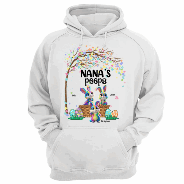 Personalized Grandma's Peeps Easter Day Shirt vr2 - Image 4