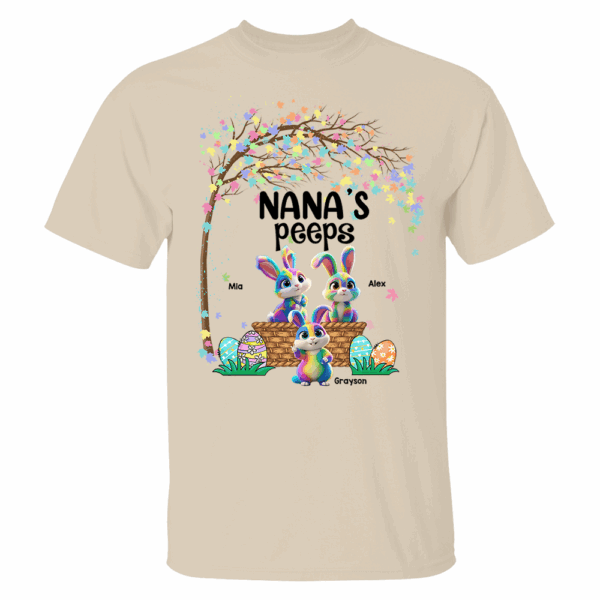 Personalized Grandma's Peeps Easter Day Shirt vr2 - Image 8