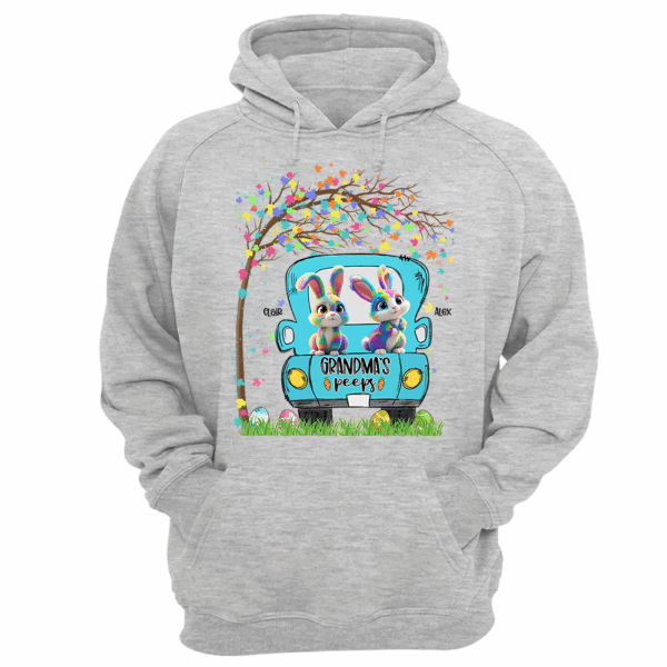 Personalized Grandma's Peeps Easter Day Shirt vr3 - Image 7