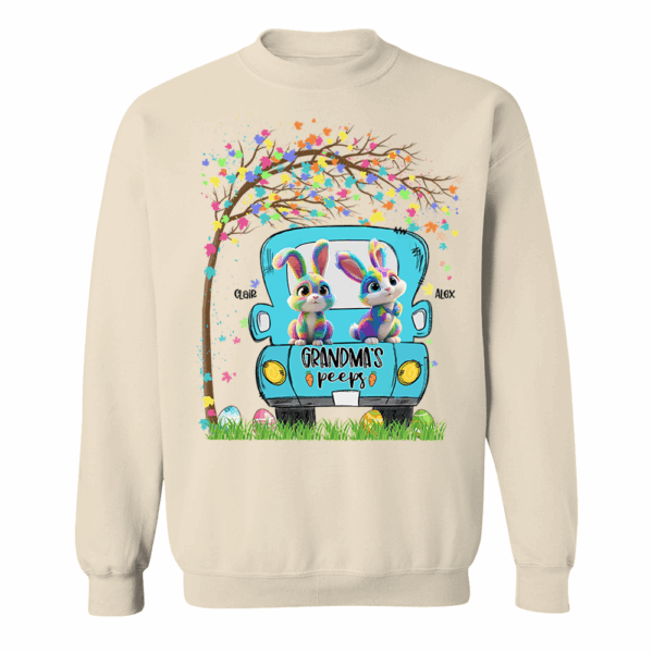 Personalized Grandma's Peeps Easter Day Shirt vr3 - Image 12