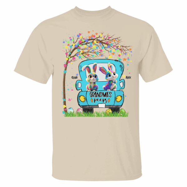 Personalized Grandma's Peeps Easter Day Shirt vr3 - Image 11