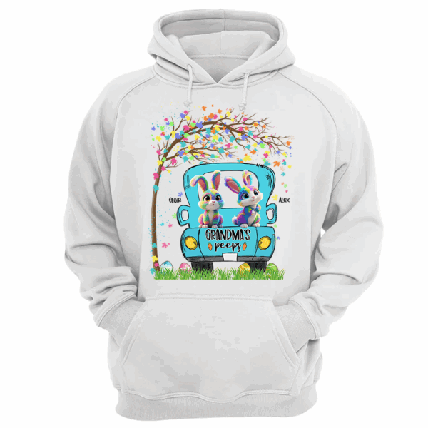 Personalized Grandma's Peeps Easter Day Shirt vr3 - Image 4
