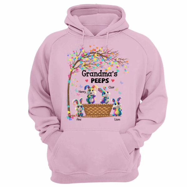 Personalized Grandma's Peeps Easter Day Shirt - Image 10