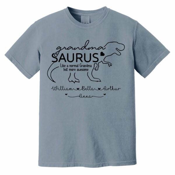 Personalized GrandmaSaurus Shirts - Custom Grandma With Grandkids Name - Mother's Day Gift - Image 10