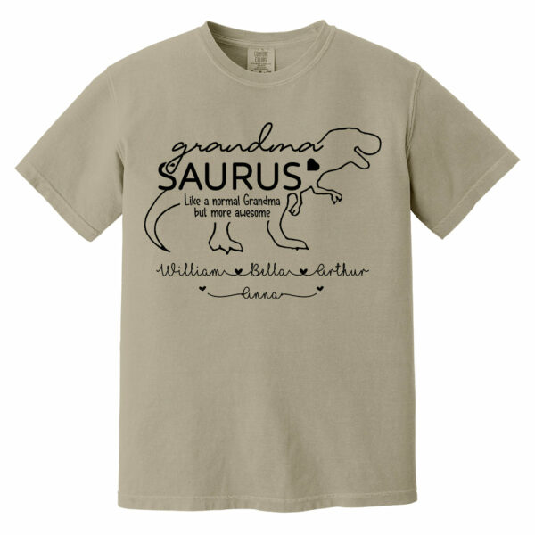 Personalized GrandmaSaurus Shirts - Custom Grandma With Grandkids Name - Mother's Day Gift - Image 12