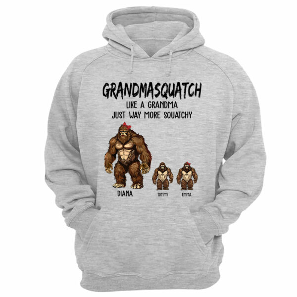Personalized Grandmasquatch, Like A Grandma, Just Way More Squatchy Shirt - Mother's Day Gifts - Image 10