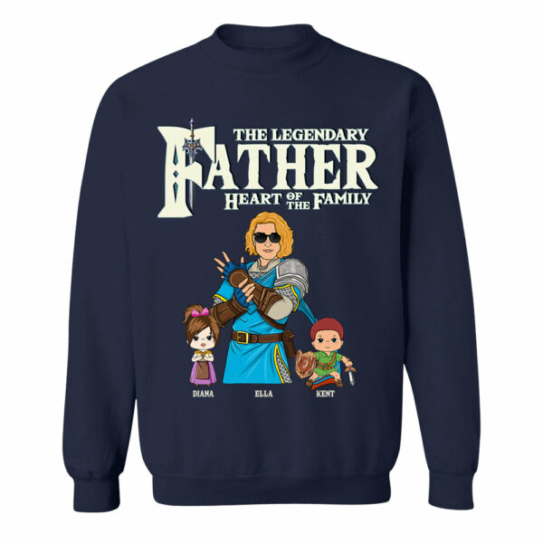 Personalized Greatest Dad In Hyrule Shirt Gift For Dad - Birthday & Mother's Day Gift For Her - Image 10