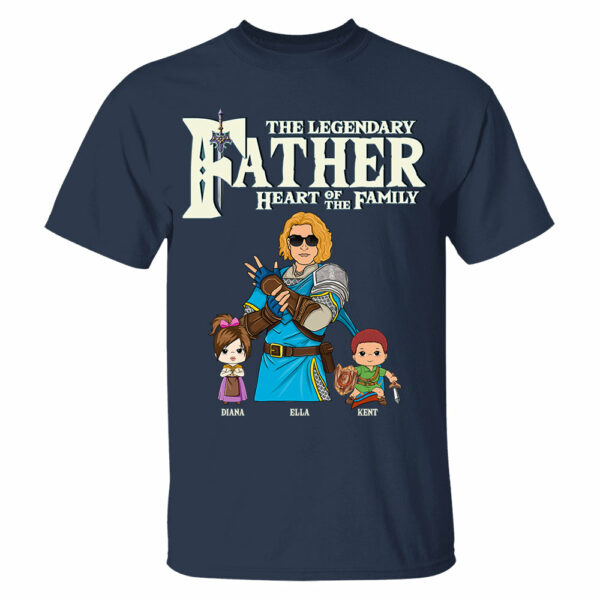 Personalized Greatest Dad In Hyrule Shirt Gift For Dad - Birthday & Mother's Day Gift For Her - Image 2