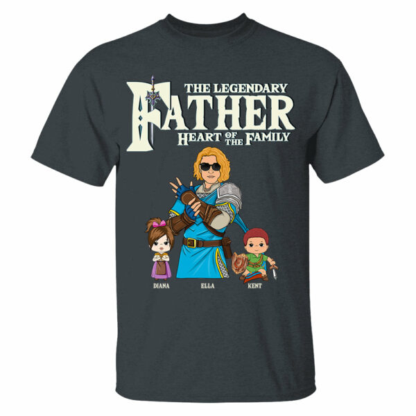 Personalized Greatest Dad In Hyrule Shirt Gift For Dad - Birthday & Mother's Day Gift For Her - Image 3