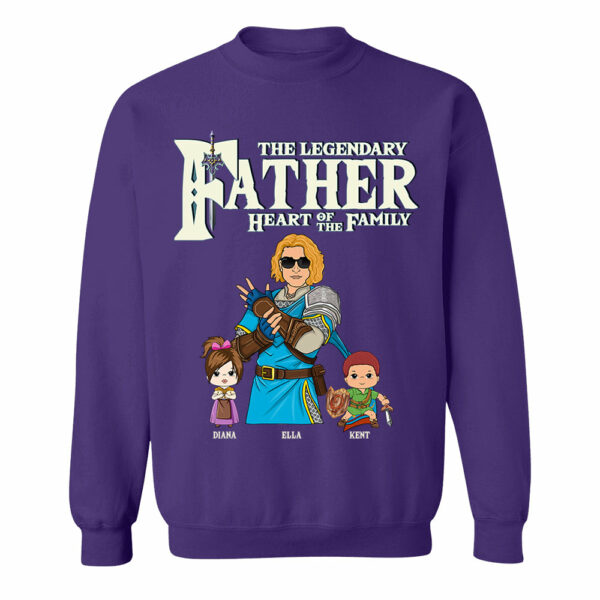 Personalized Greatest Dad In Hyrule Shirt Gift For Dad - Birthday & Mother's Day Gift For Her - Image 12