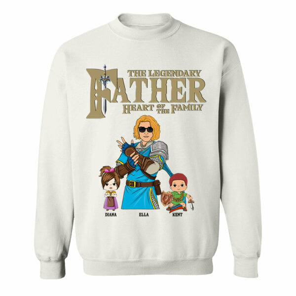 Personalized Greatest Dad In Hyrule Shirt Gift For Dad - Birthday & Mother's Day Gift For Her Vr2 - Image 9