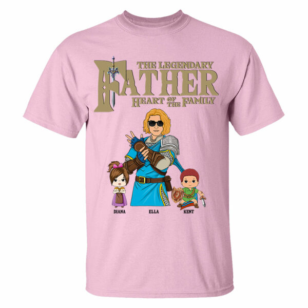 Personalized Greatest Dad In Hyrule Shirt Gift For Dad - Birthday & Mother's Day Gift For Her Vr2 - Image 3